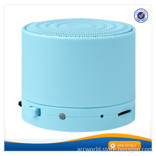 AWS552 Jelly Color ABS TF Card Portable Outdoor Music Mini Bluetooth Speaker